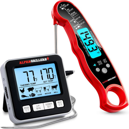 Digital Meat Thermometer - Instant Read Food Cooking Thermometer