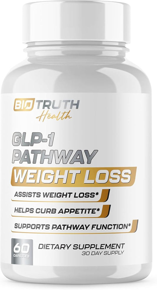 Pathway Weight Loss Pills – GLP-1 Support Fat Burner & Appetite Suppressant (60 Capsules)