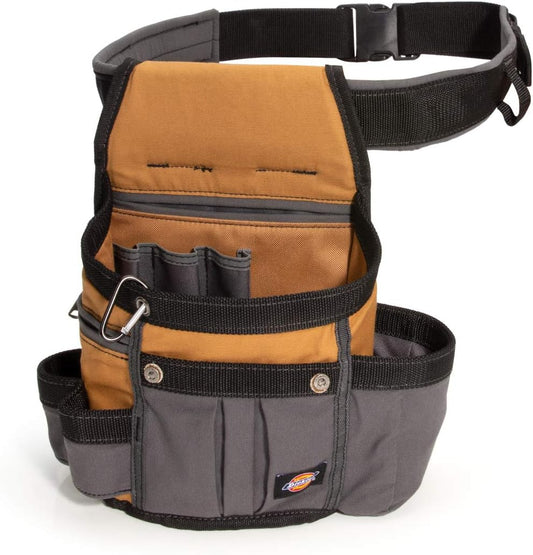 8-Pocket Padded Tool Belt – Utility Pouch with Adjustable 3" Belt, Durable Canvas Construction