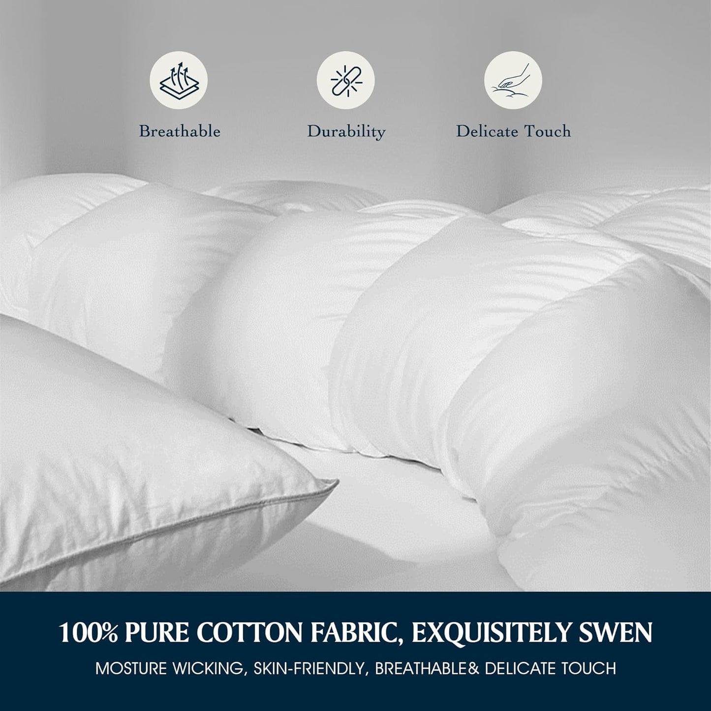 Luxury Hypoallergenic Comforter Duvet Insert