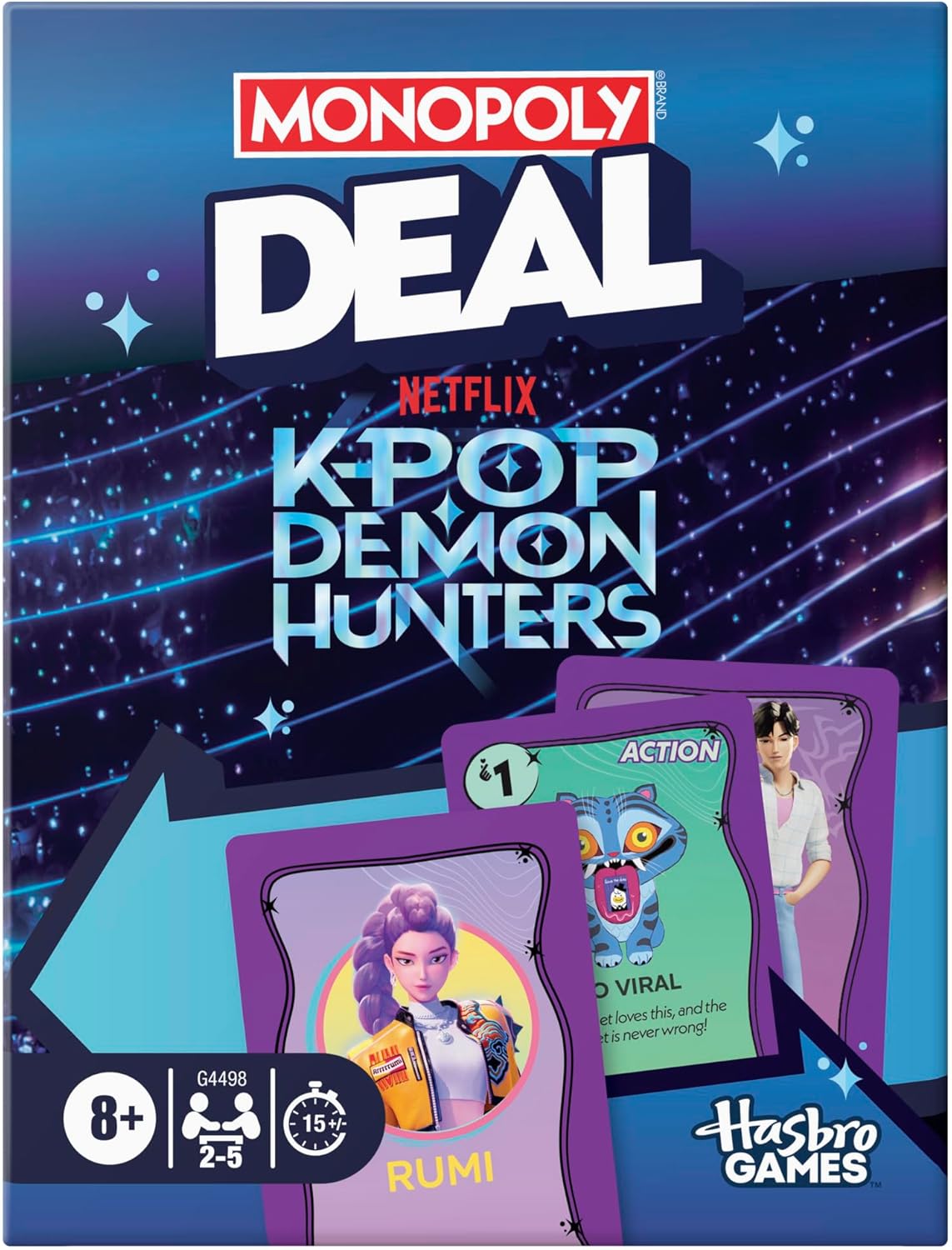 Demon Hunters Card Game – Family Party Game for Kids, Teens & Adults – 2–5 Players, Ages 8+
