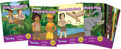 Hi-Lo Diversity Decodables: Phase 5 Set (Books 2-12) - Vowel Sounds & Weekly Reading Guide for Ages 5+