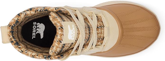 SOREL Women’s Out N About IV Chillz Waterproof Boots (Honey White/Tawny Buff, Size 7.5)