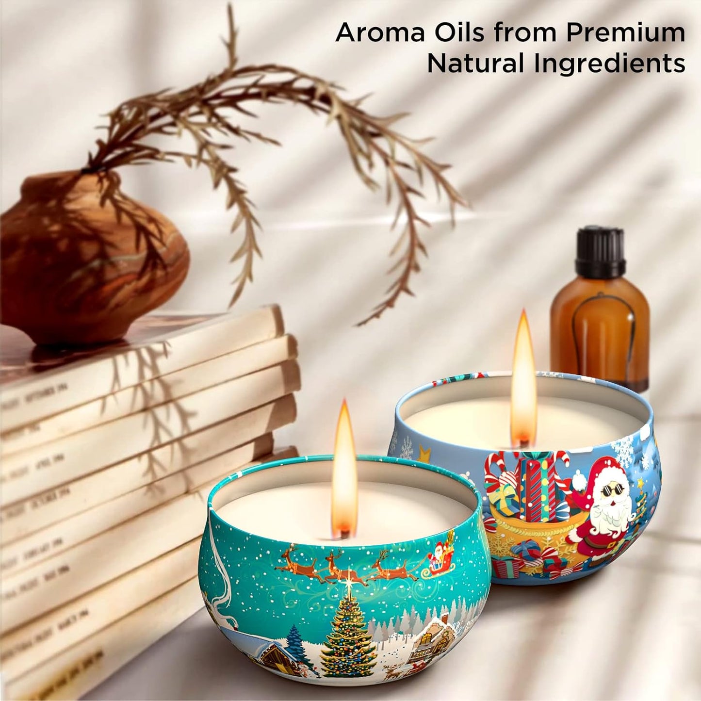 Gift Sets Scented Aromatherapy Candles of 12 for Women