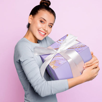 Lavender Spa Gift Basket - Relaxing Self-Care Package for Women, Perfect Birthday or Get Well Soon Gift