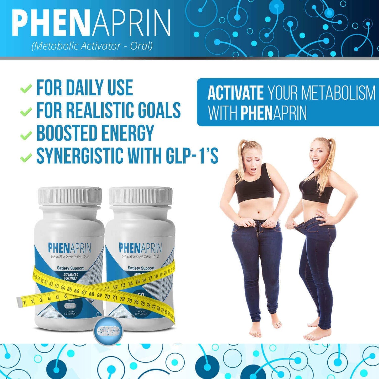 Advanced Diet Pills – Appetite Suppressant, Thermogenic Fat Burner & Energy Boost (60 Tablets)