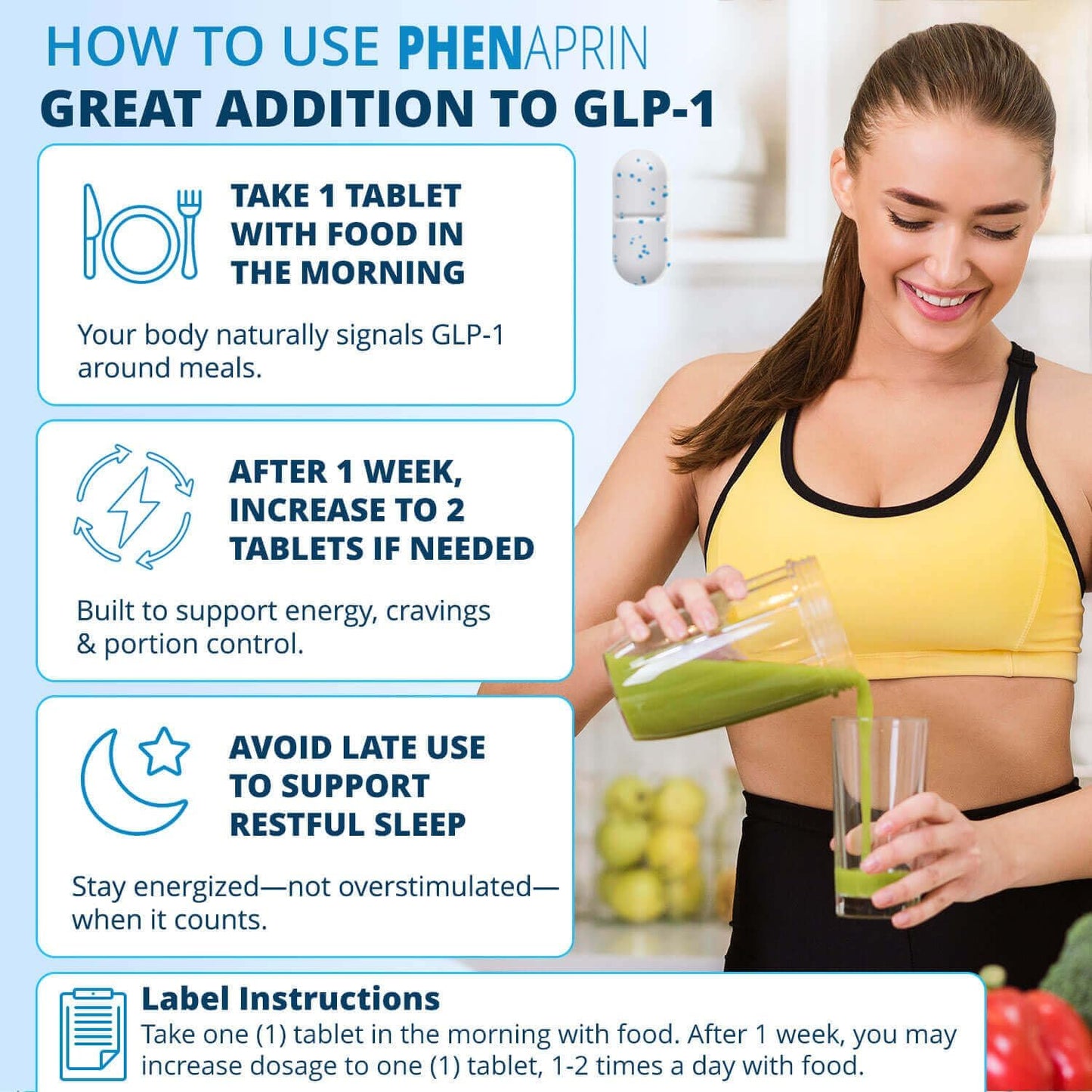 Advanced Diet Pills – Appetite Suppressant, Thermogenic Fat Burner & Energy Booster (60 Tablets)
