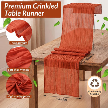 6-Piece Fall Thanksgiving Placemats – Autumn Table Décor Set for 6 People