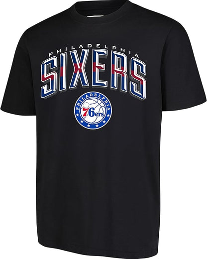 Official NBA Men's Super Soft Supreme T-Shirt – Premium Basketball Fan Tee, Black, Large