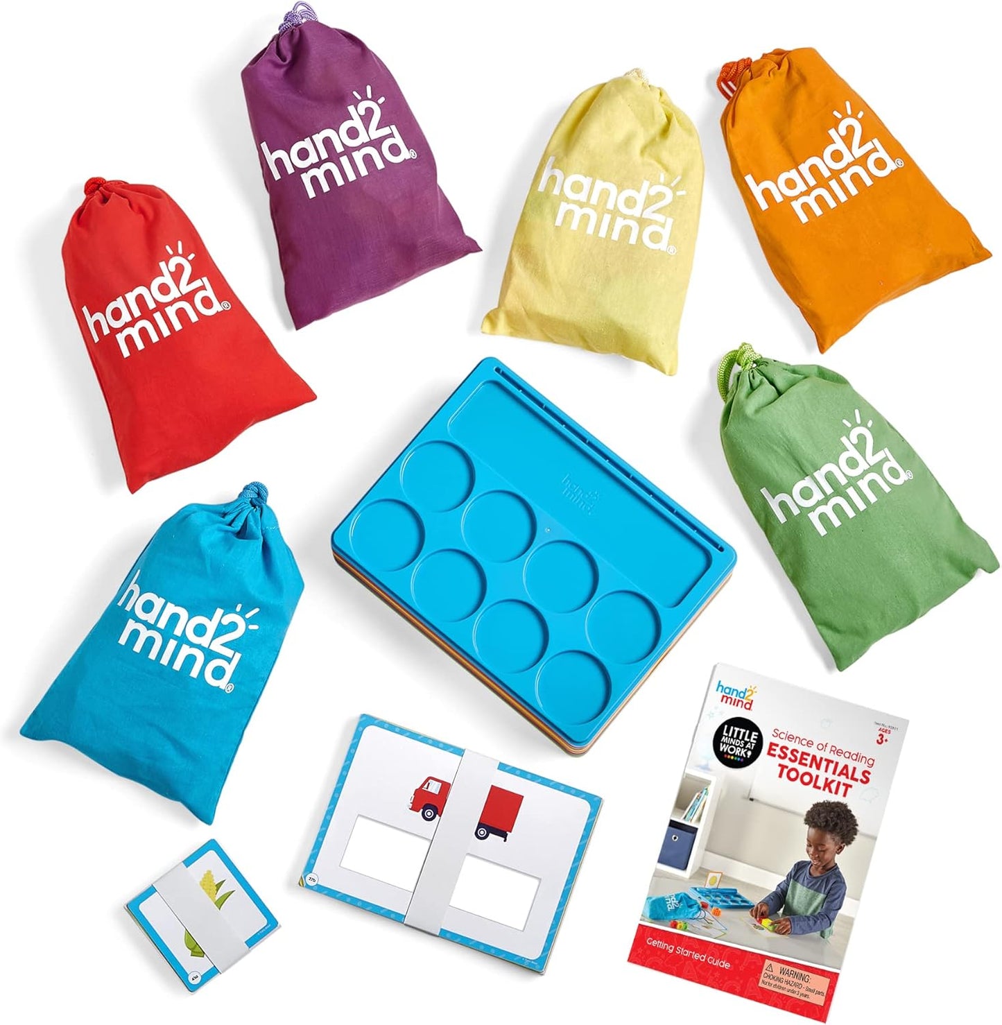 Reading Essentials Toolkit: Decodable Manipulatives & Phonemic Awareness Set (6 Pieces)