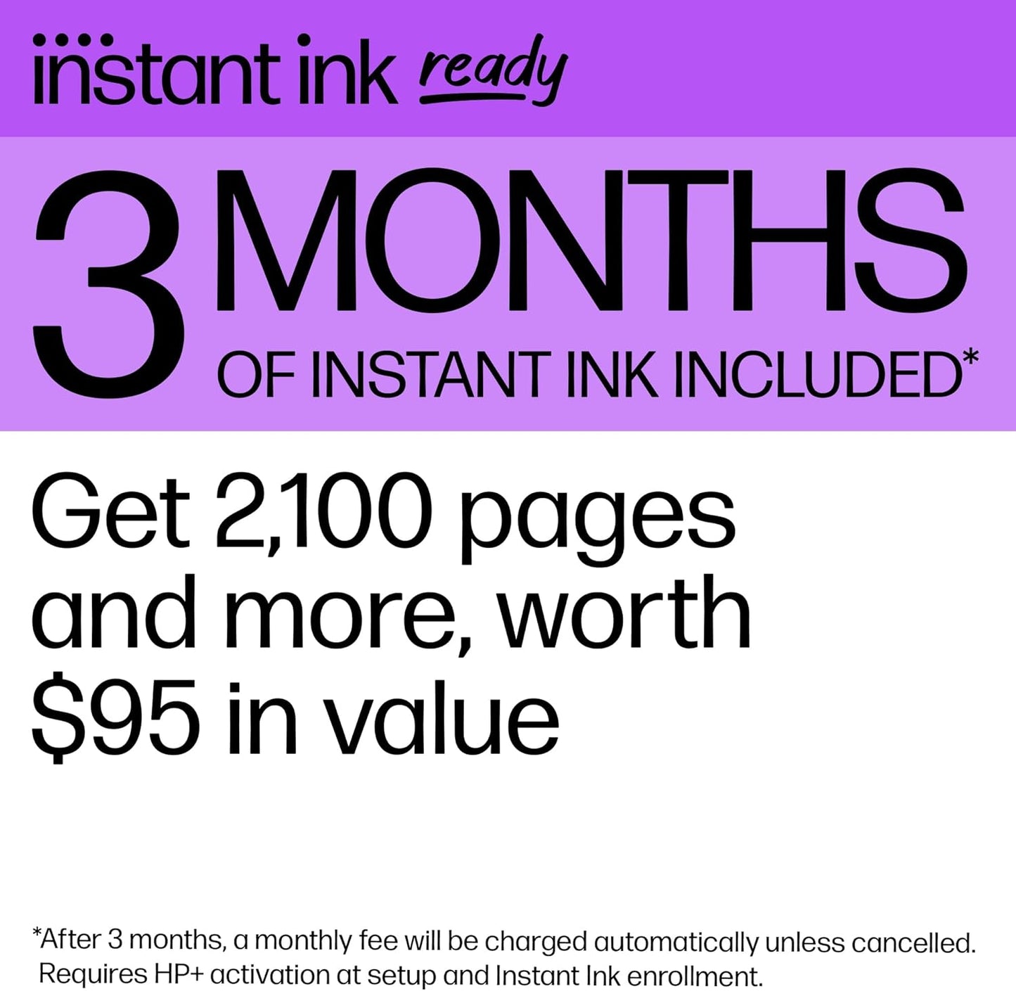 OfficeJet Pro 9125e All-in-One Printer – Print, Copy, Scan, Fax; 3-Month Instant Ink Trial Included