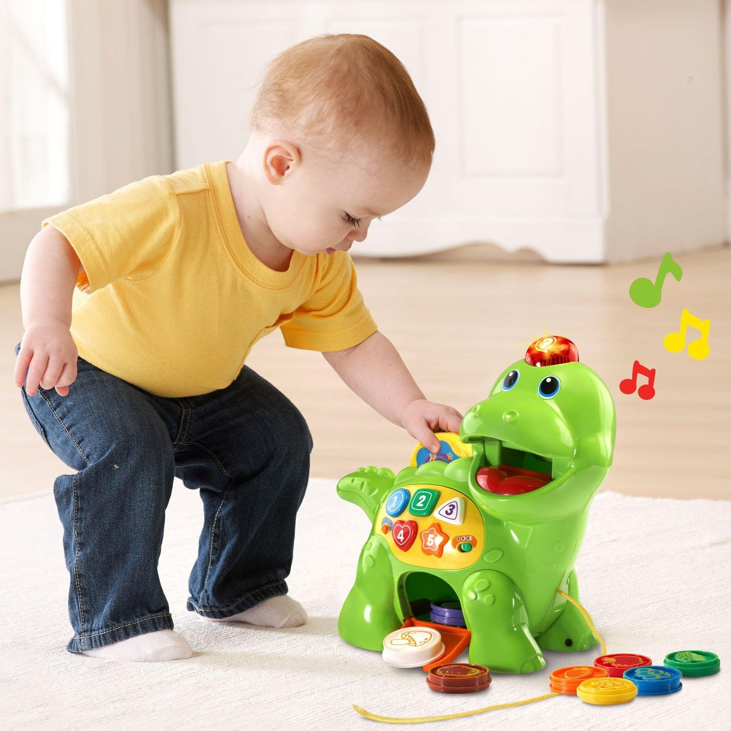 Chomp and Count Dino - Green