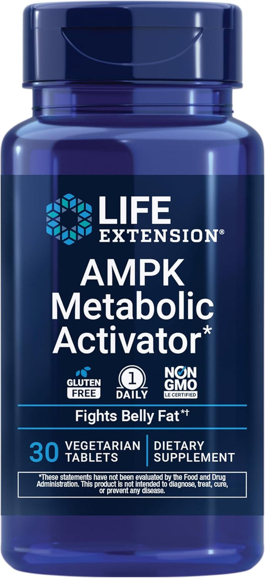 AMPK Metabolic Activator – Hesperidin & G. pentaphyllum, Daily Metabolism Support (30 Tablets)
