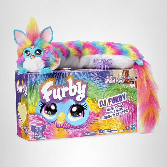 Interactive Rainbow Plush Toy: 32-Inch Snuggly with Music, Lights, Motion & Games - Ages 6+!