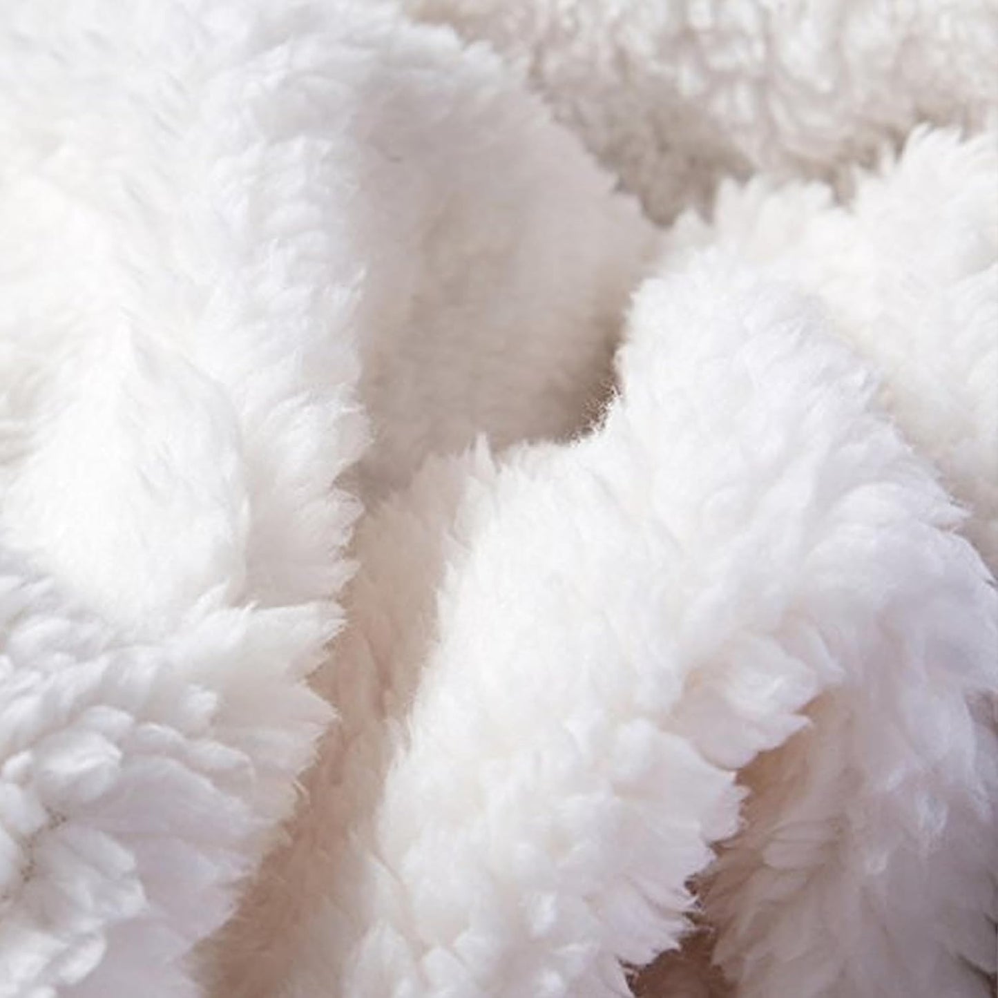 Reversible Flannel Sherpa Blanket - Cozy Fleece Throw, Queen, Gold