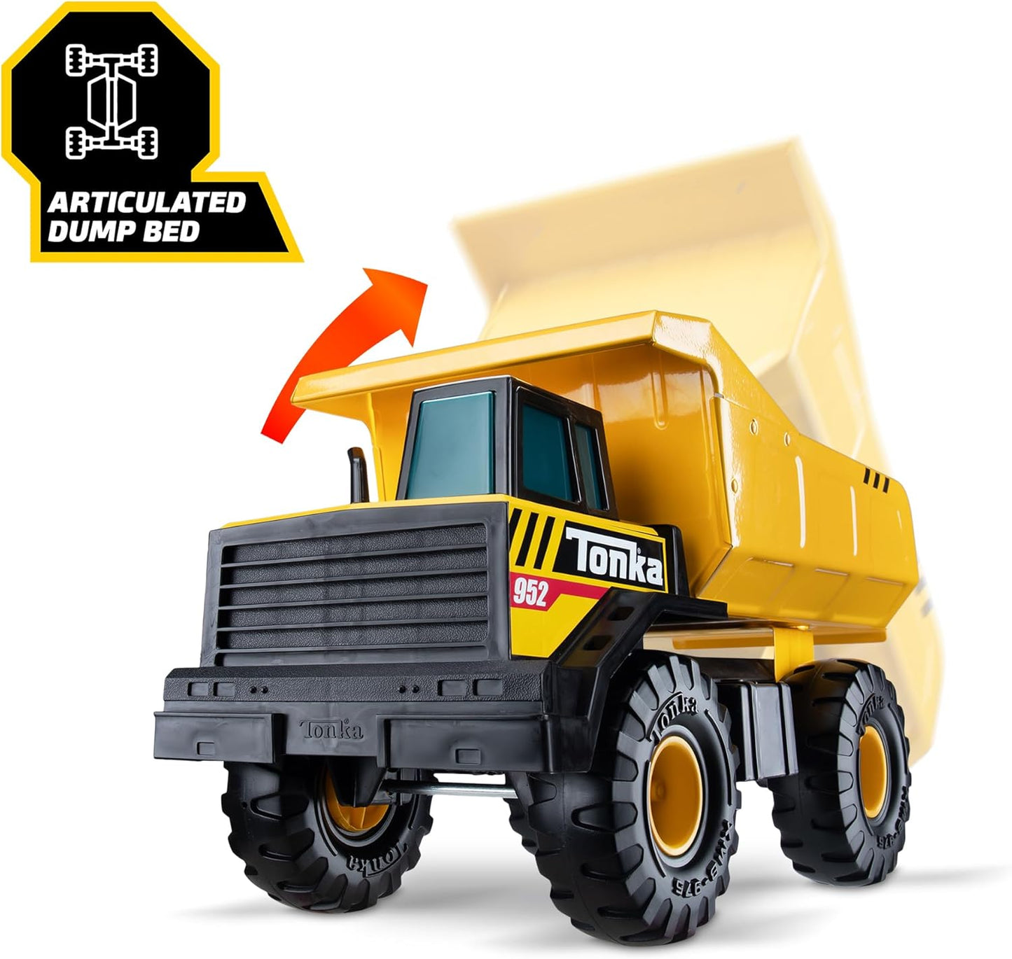 Mighty Dump Truck - Sturdy Steel & Plastic Toy for Ages 3+