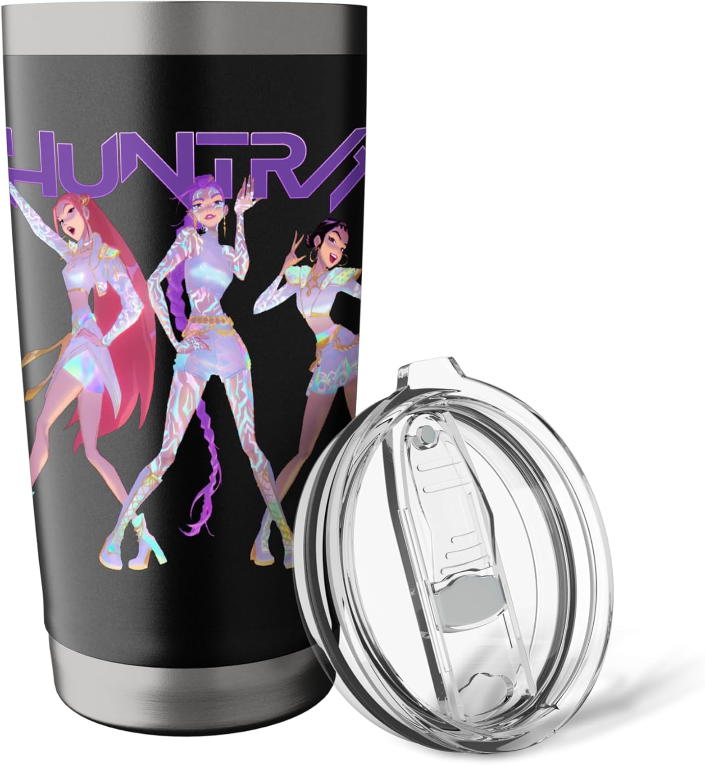 HUNTR/X Stainless Steel Insulated Tumbler – Officially Licensed KPop Demon Hunters Drinkware