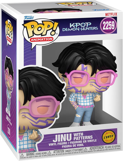 Jinu Collectible Vinyl Figure – Kpop Demon Hunters Official Merchandise – 1/6 Chance Rare Chase Variant