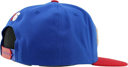 Official NBA Philadelphia 76ers Adjustable Snapback Hat – Flat Bill Retro Chenille Unisex Cap, One Size