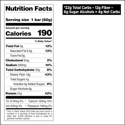 12-Count Quest Nutrition Chocolate Chip Dough Cookie Bars – 20g Protein, 1g Sugar, Keto Friendly