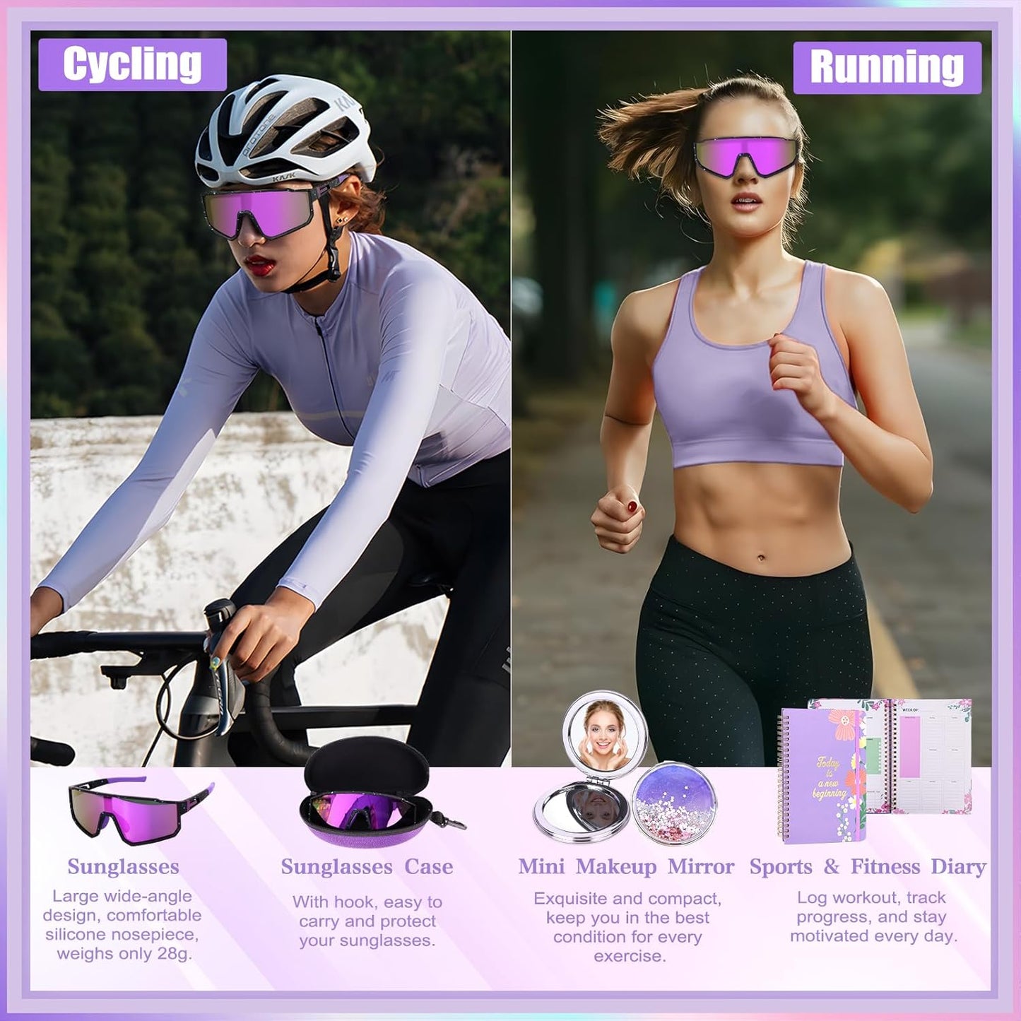 9-Piece Gift Set Box Idea for Women Who Loves Sports