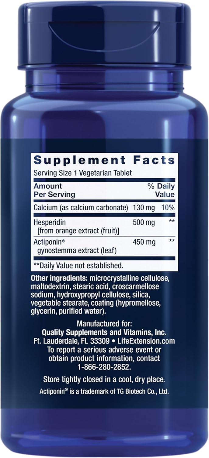 AMPK Metabolic Activator – Hesperidin & G. pentaphyllum, Daily Metabolism Support (30 Tablets)