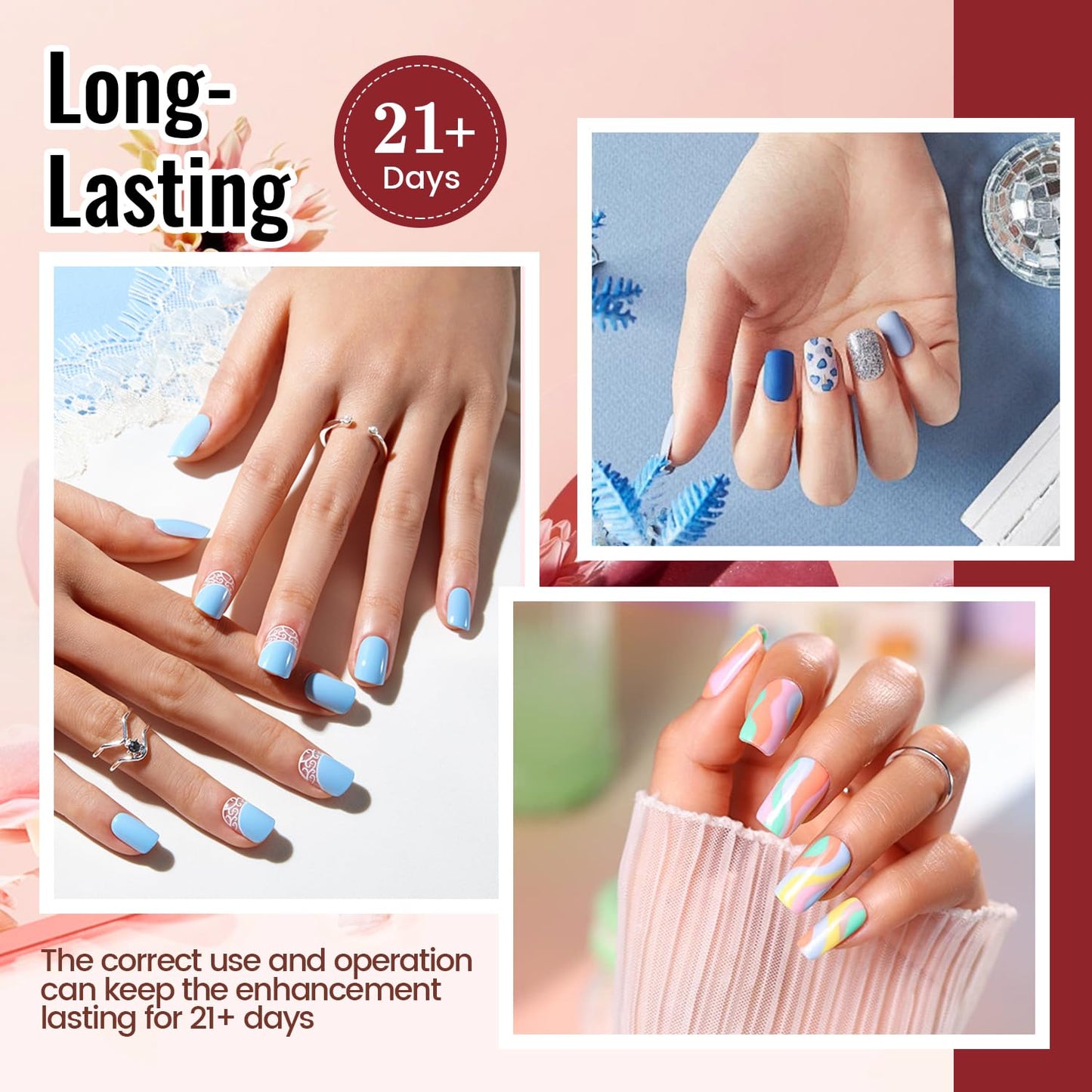 32 Colors Gel Polish Nail Kit Gifts for Women