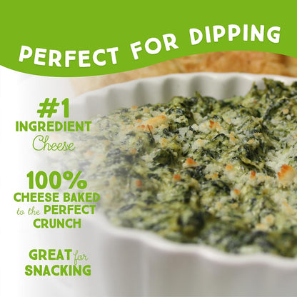 Cheese Crisps Variety Pack – High Protein, Low Carb Keto Snacks, Gluten-Free Protein Chips, 2.12 oz (6 Pack)
