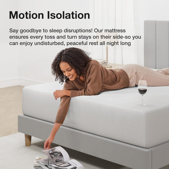 10-Inch Queen Mattress in a Box – Gel Memory Foam for Comfort, Cooling Sleep & Pressure Relief, CertiPUR-US Certified