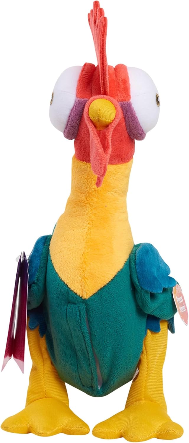 Moana Hei Hei 11" Plush – Interactive Stuffed Animal with Sounds & Dancing for Kids Ages 3+