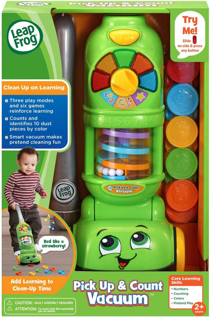 Smart Learning Vacuum Toy – Color & Counting Play Cleaner (Ages 2+)