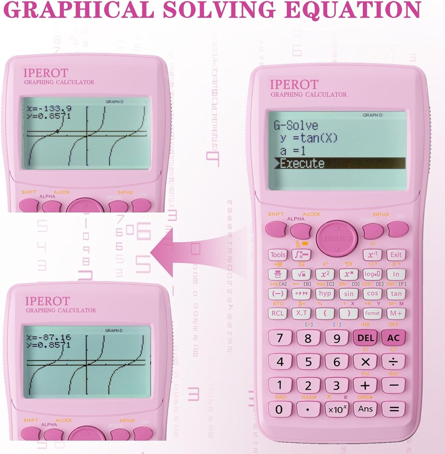 Scientific Graphing Calculators - 10 Modes, 4 Functions, Ideal for Students and Teachers