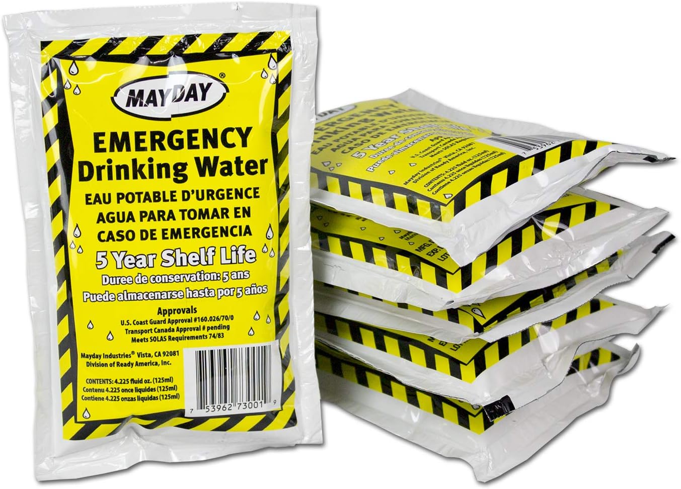 72-Hour Emergency Kit – 1-Person 3-Day Disaster Go-Bag with Food & First Aid