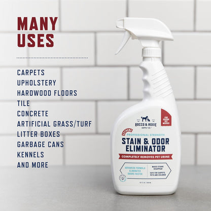 Extreme Pet Stain & Odor Eliminator – Enzyme Cleaner Spray for Dog & Cat Urine, Carpet & Home Cleaning