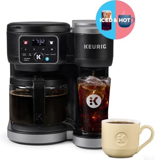 K-Duo Hot & Iced Coffee Maker Single Serve & Carafe (Gen 2)