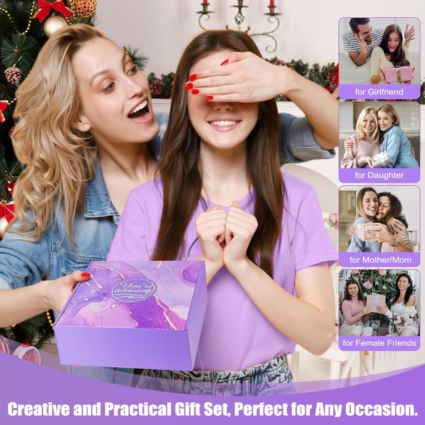 9-Piece Gift Set Box Idea for Women Who Loves Sports