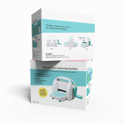 Compact Die Cutting and Embossing Machine for DIY Projects | 3.5" Feed Slot for 3" Paper and More