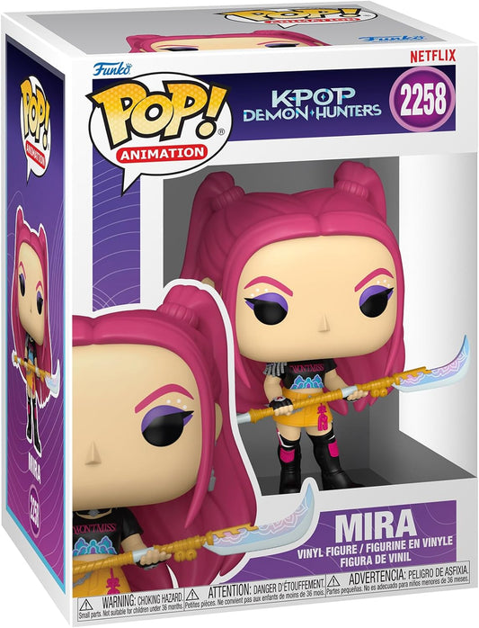 Mira Vinyl Collectible Figure – Kpop Demon Hunters Official Merchandise – Gift for Kids, Adults & TV Fans