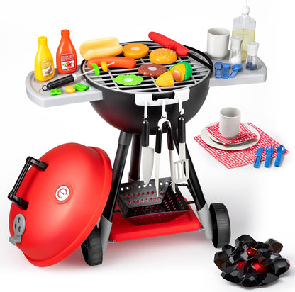 34 Pieces Kitchen Toy Set Little Chef Play Birthday Gift for Boys Girls Kids