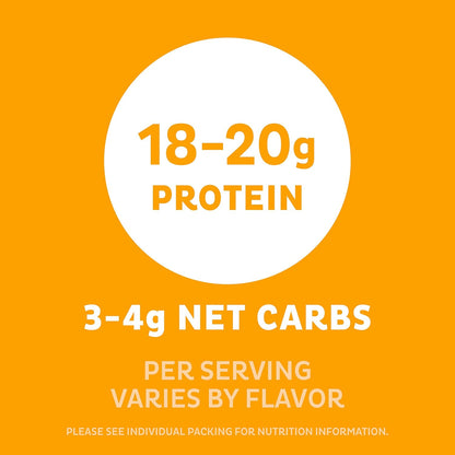 Protein Chips Variety Pack Bundle – High Protein, Low Carb – 24 Count