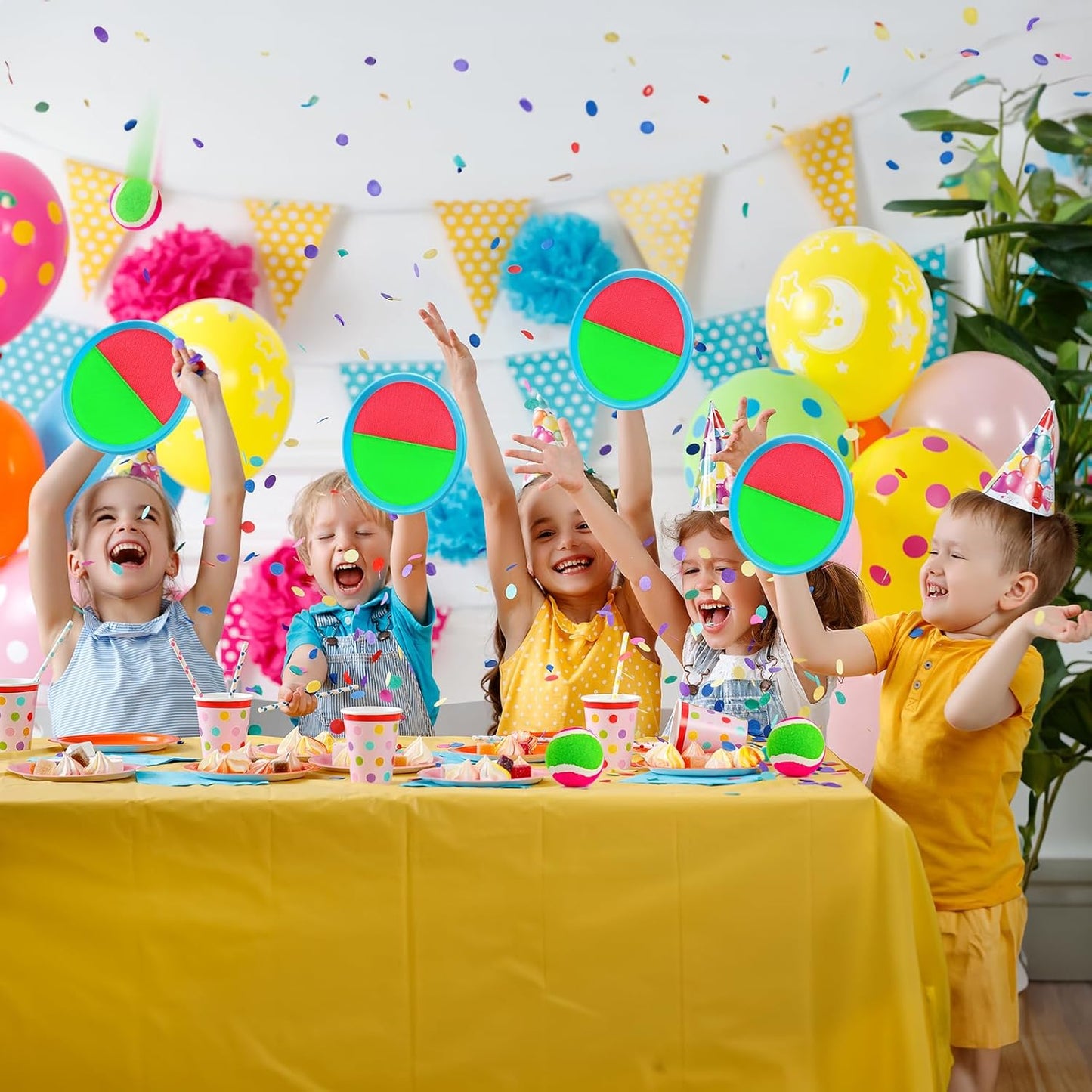 Toss & Catch Ball Game – Outdoor Beach & Yard Toy Set for Kids (Ages 3–10, Upgraded)