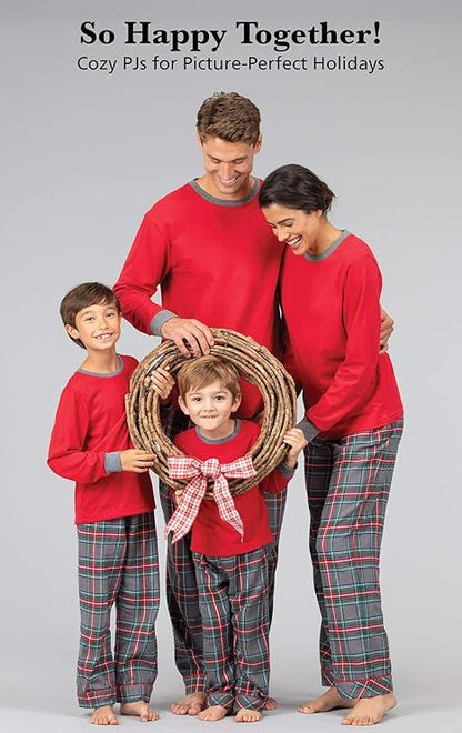 Christmas Matching Pajamas For Family, Red