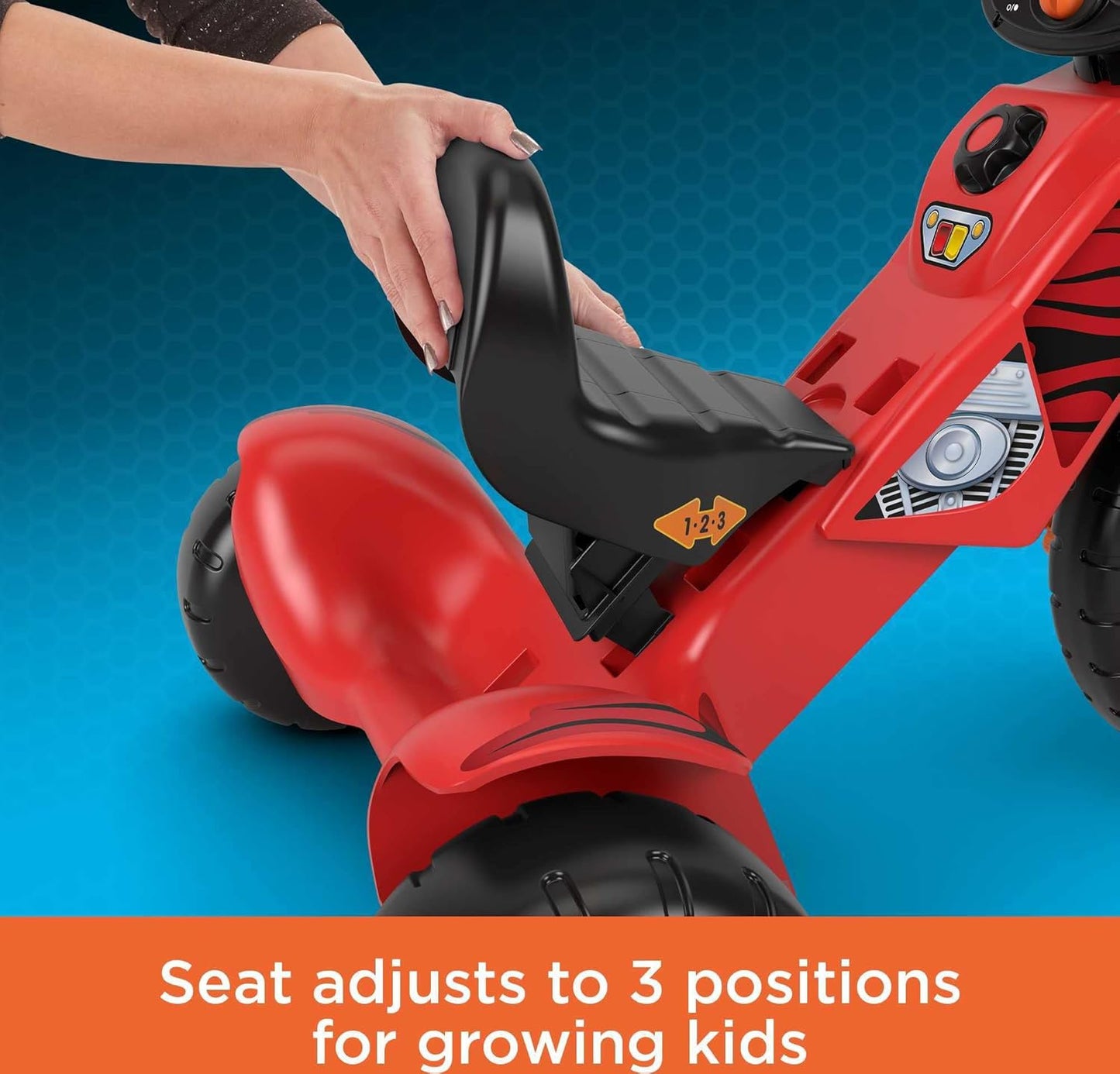 Harley-Davidson Toddler Tricycle – Light & Sound Toy Bike with Adjustable Seat (Ages 2+)