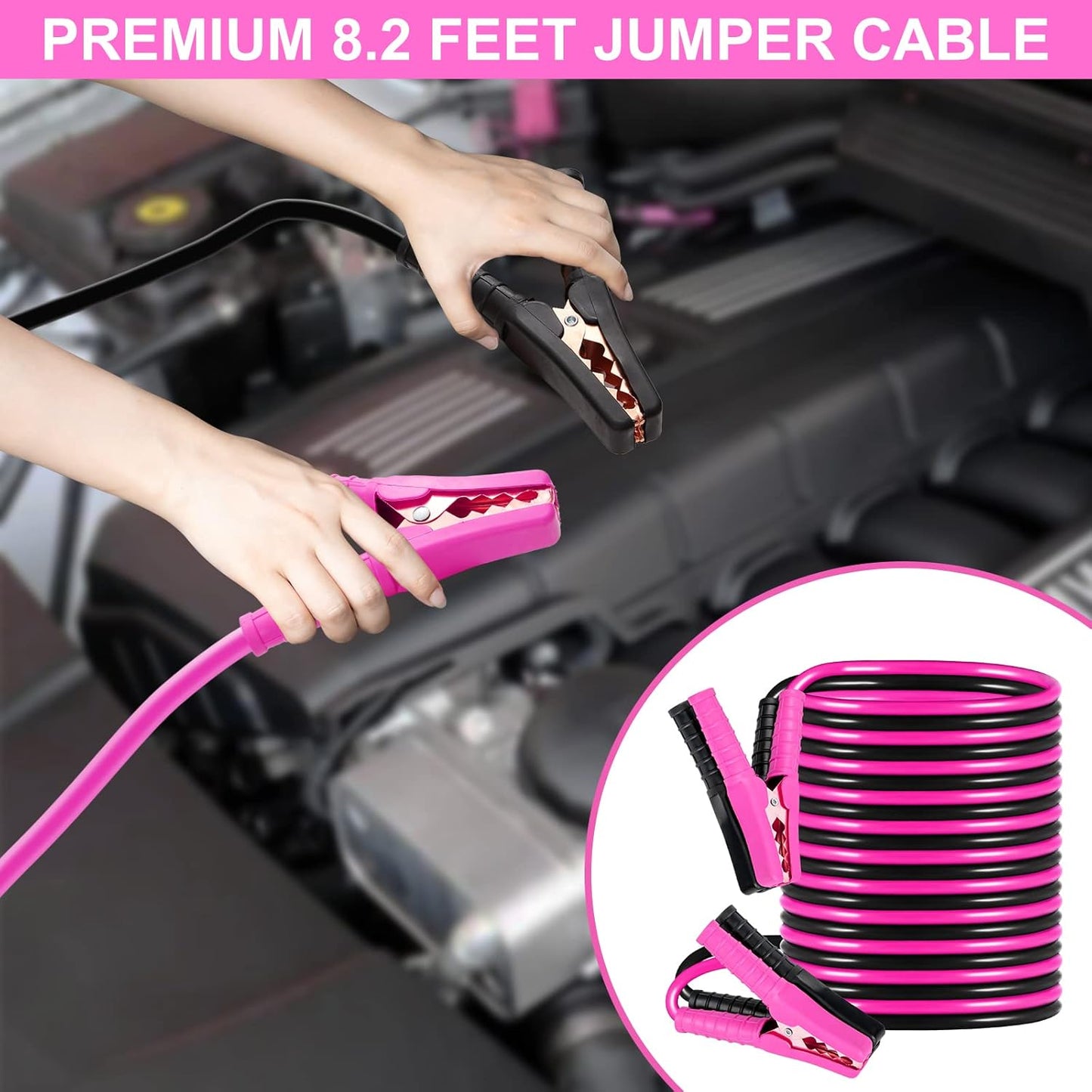 Car Roadside Emergency Kit – 17-Piece Winter Travel Safety & Assistance Set for Men, Women & Teens