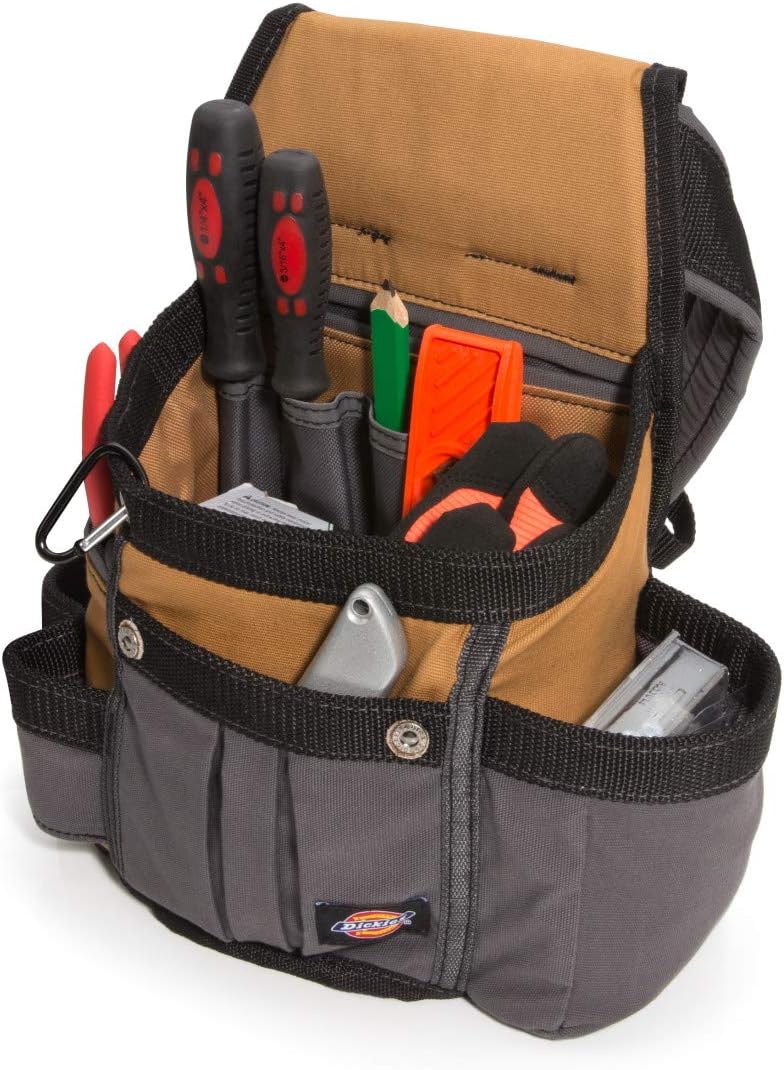 8-Pocket Padded Tool Belt – Utility Pouch with Adjustable 3" Belt, Durable Canvas Construction