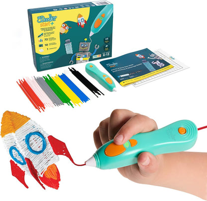Start+ Essentials 3D Pen Set for Kids – Easy STEM Art Activity Kit (Ages 6+)