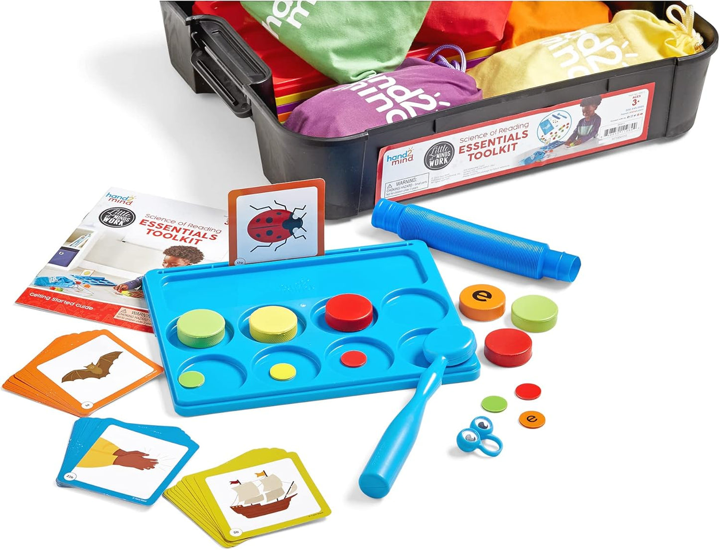 Reading Essentials Toolkit: Decodable Manipulatives & Phonemic Awareness Set (6 Pieces)