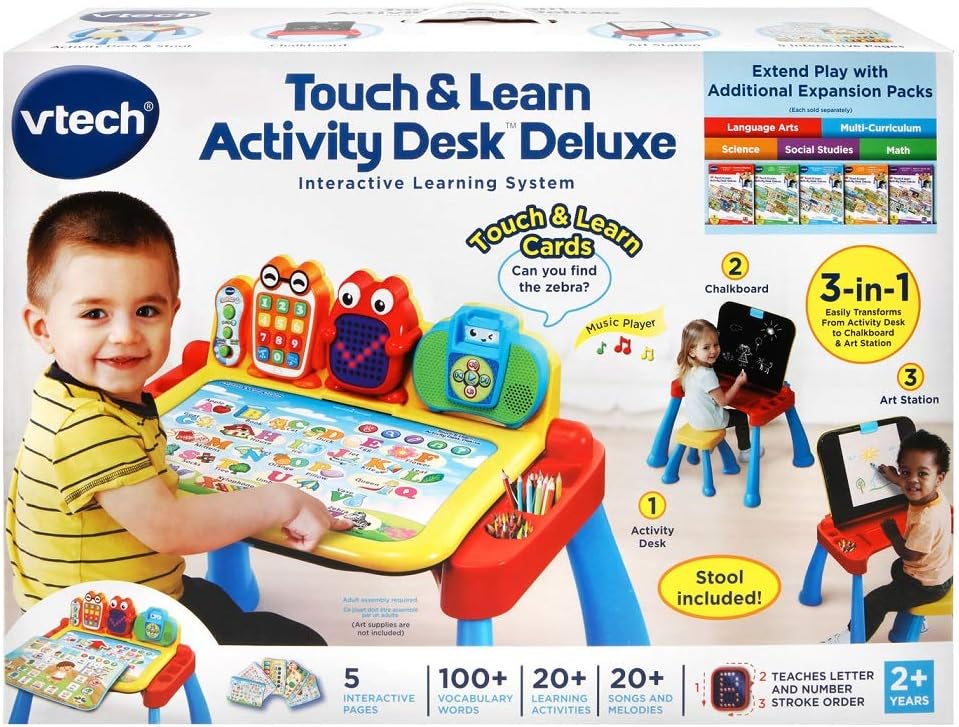 Touch and Learn Activity Desk Deluxe