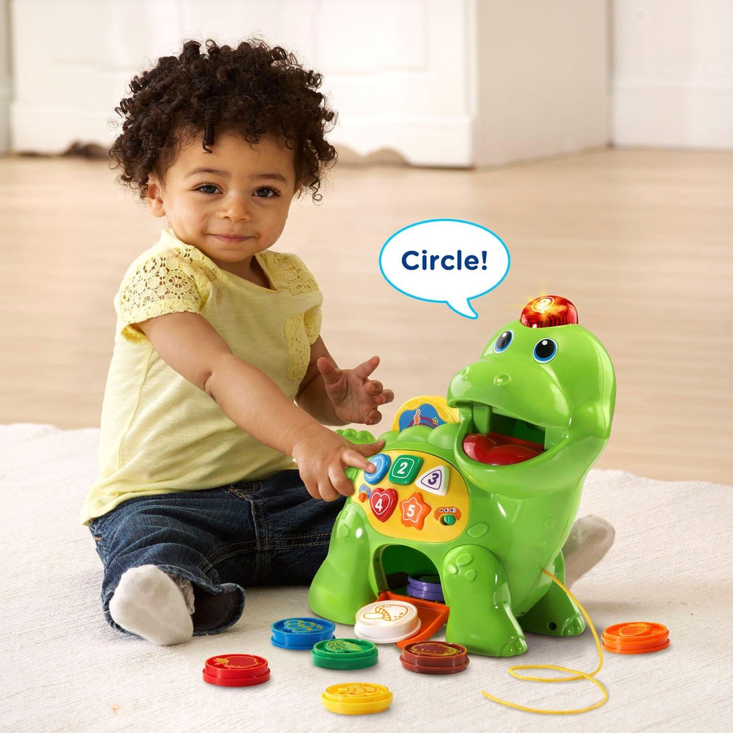 Chomp and Count Dino - Green