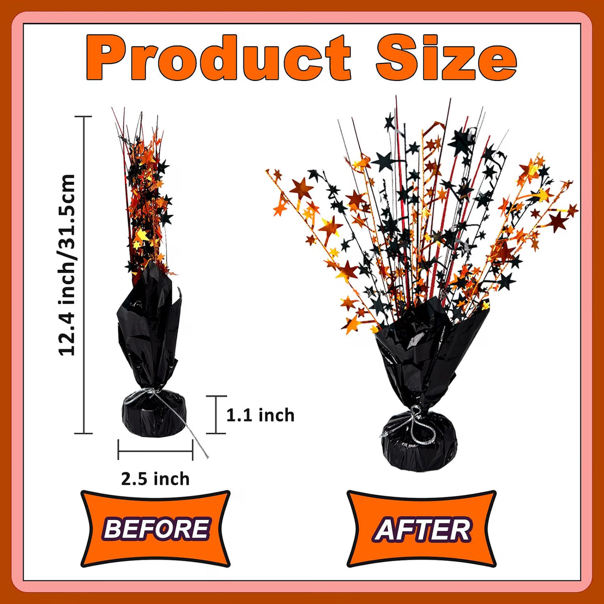 Fall Table Centerpiece – Halloween & Thanksgiving Tabletop Decoration for Autumn Home Décor